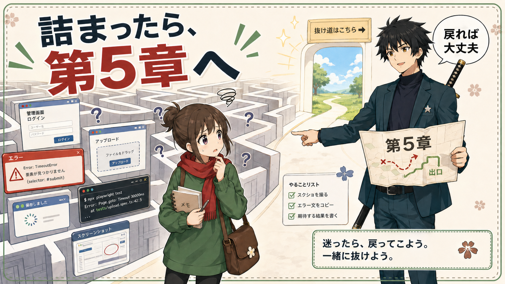 詰まったら第5章を引こう